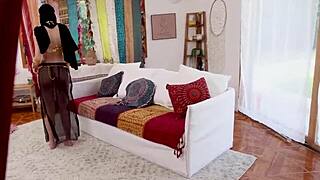 Stepdad's Buddy Deflowers Virgin Muslim Teen