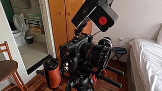 latina babe squirts from monster cock assfucking backstage interracial action