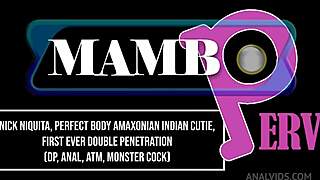 nick niquita indian cutie takes double dp anal bbc