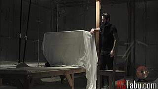 i'm punishin misha mynx blonde slave for bein too horny