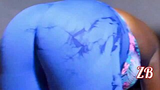 Workout done? Now strap-on pounds that lesbian pussy hard!