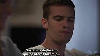 sogra masturbates intensely in front of her son-in-law with subtitles