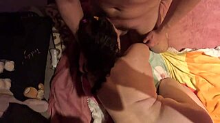 POV Threesome with Curvy Wife Bent Over for Lover's Big Ass Fuck