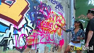 Alt Chick Bent Over Ass Fucked By Cop