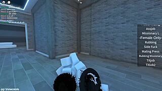 naughty girls let's play futanari tits cock roblox fun