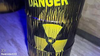 yo this brunette slut rides cowgirl and takes creampie like a champ