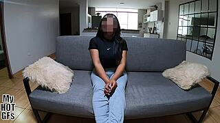 man i love this latina teen riding cock in homemade pov