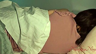 uh sharing my bed with step-sister then granny visits for creampie fun