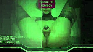 Sis-261 Locked in Tight Chastity Cage