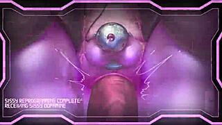 Sis-261 Locked in Tight Chastity Cage