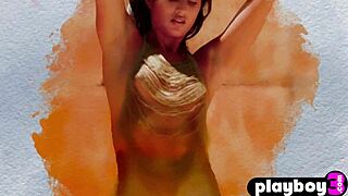 sexy latina milf katherinne sofia unveils perfect ass and natural tits outdoors