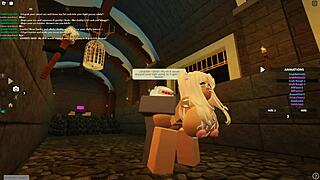 blonde deepthroats big cock then takes rough doggystyle anal pounding