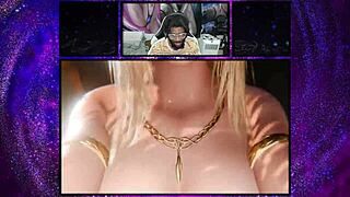 marika's bald pussy rides scarlet witch dildo while clara deepthroats to cumshot 💦🍆😩