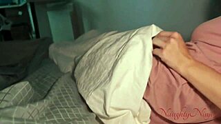 uh sharing my bed with step-sister then granny visits for creampie fun