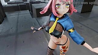 MMD Strip Tease Twice - Can't Stop Shaking It!