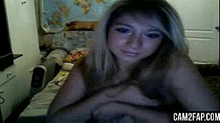 i'm that hot blonde webcam babe dying for your eyes on me right now