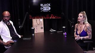 Julia fontanelli on special jail saddle as bandido's wife amid porn life struggles on sheer red