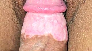 latina milf spreads tight wet pussy lips for deep fucking