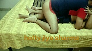 punjabi bhabi's big boobs bounce as owner fucks her pussy doggystyle hardcore