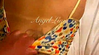 sexy peruvian pornstar angel lima spreads her big ass pussy takes oral then begs for creampie inside