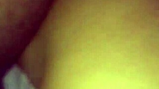 Homemade Ebony Redbone Bounces Big Black Cock Reverse Cowgirl Hard