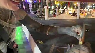 just a regular lady out here feeding cats in thailand, nothing wild.