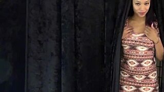 Discover smothering beauty's mysterious introduction to big natural tits babe