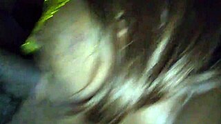 sexy chocolate get's her face fucked hard by monster cock til facial jizz explosion!!