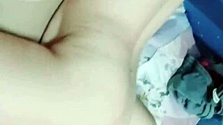 damn that interracial fuck left my pussy soaked with cum, so exciting homemade creampie