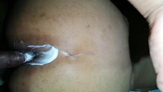 fat 40 year old big ass natural tits milf gets anal whipped and fucked hard cogiendo style