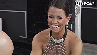 slovakian milf chloe lamour screams! christian clay rams monster cock up her ass rough