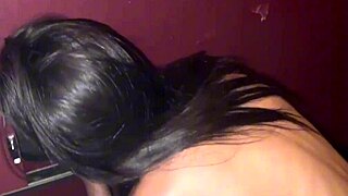 hubby turned cuck at spicy club while she dances and sucks 😈🍆💃