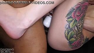 oh dakota takes that gangbang creampie like a total slut