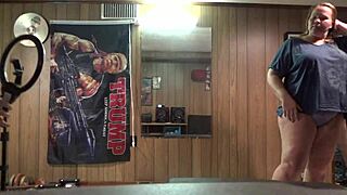 Redhead Milf Toys to Accidental Creampie