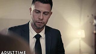 hotshot boss plows mature milf secretary darla crane's big tits after hours