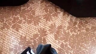 WOW! GREATALA'S HAIRY MILF ROCKS BOOTS LIKE A SLUT!