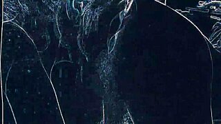 club lights flash during rimjob and blowjob session