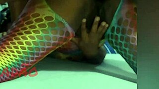 Naughty Black Asshole Begs for Cock!