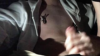 dominant brunette rough deepthroat handjob blowjob in wet car