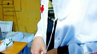 Karneval Threesome with Geile Teen Angelica Rough Facial Story