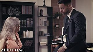 hotshot boss plows mature milf secretary darla crane's big tits after hours