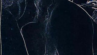 club lights flash during rimjob and blowjob session