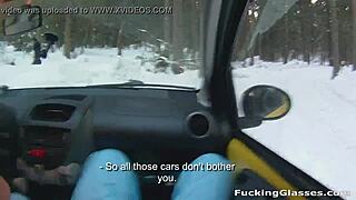 Snowboarder Chick Rosemary Moyer Deepthroats and Rides Hard Cock