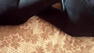 WOW! GREATALA'S HAIRY MILF ROCKS BOOTS LIKE A SLUT!