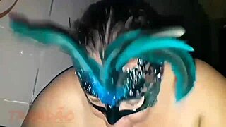 amateur latina bbw deepthroats fat cock in hairy massage session