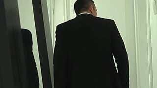 Blonde Nanny Angelika Grays Cooks Up Kitchen Surprise with Boss