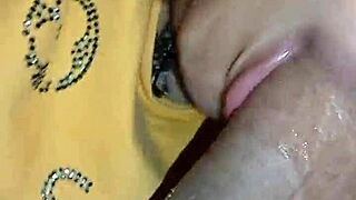 Cute Girl Deepthroats Cock