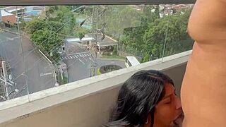 oh man, stepsis deepthroats my huge cock like it's her sloppy dream come true!!