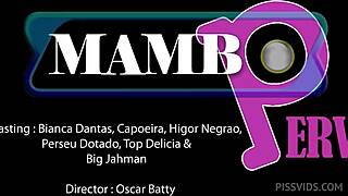 Bianca Dantas Swallows Bbc Gangbang Cum