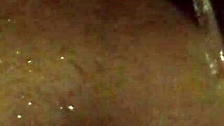 bathtub piss stream builds to steamy intriguing flood